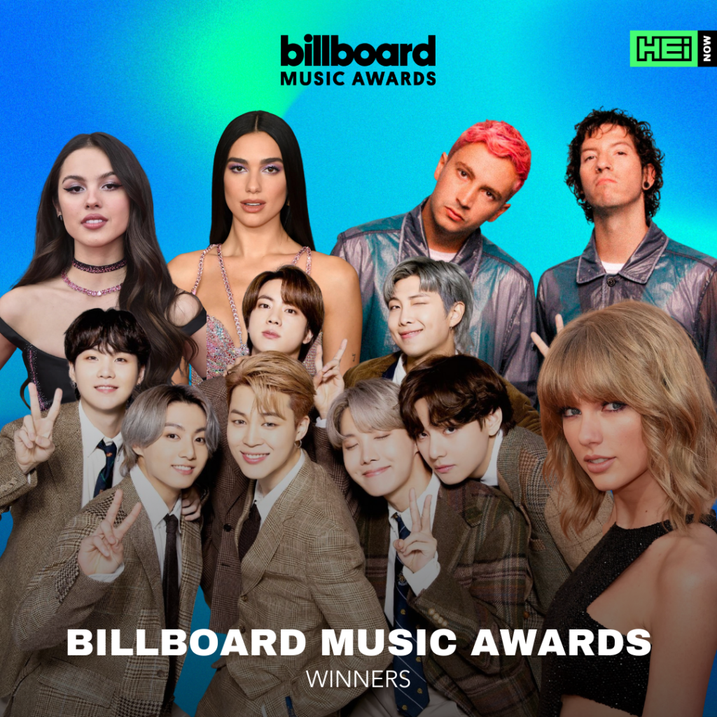 Ganadores de los Billboard Music Awards 2022 HEi Now